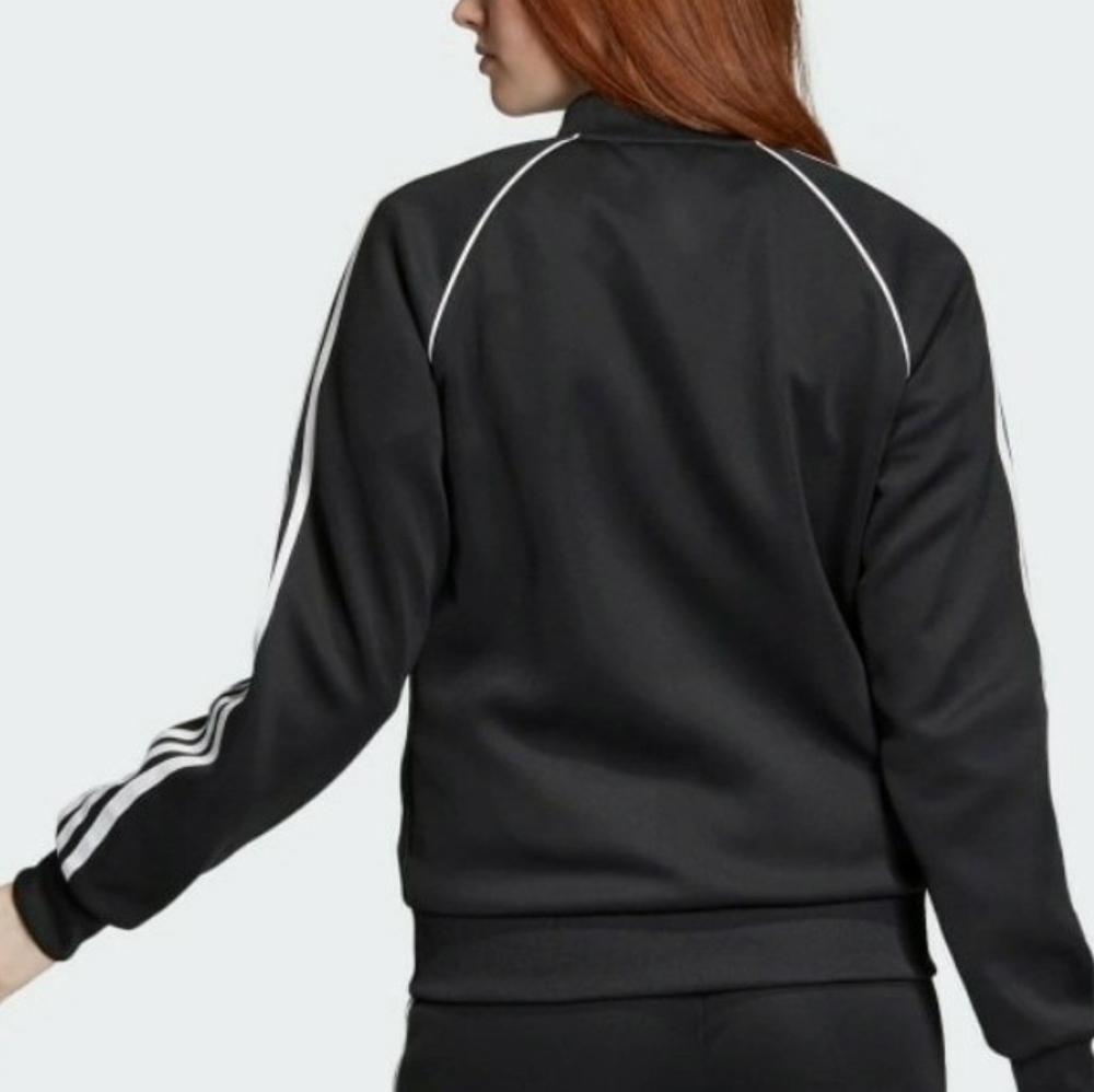 Adidas SST TT (CE2392) Originals Classic Track Jacket Black/White sz. S Womens - Picture 4 of 14